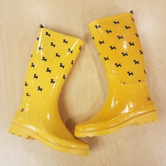 tommy hilfiger wellington boots